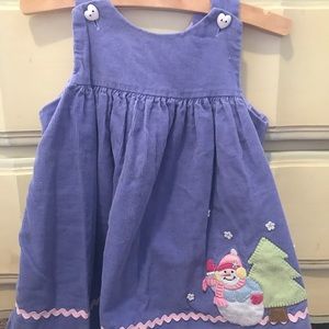 Winter Corduroy jumper dress